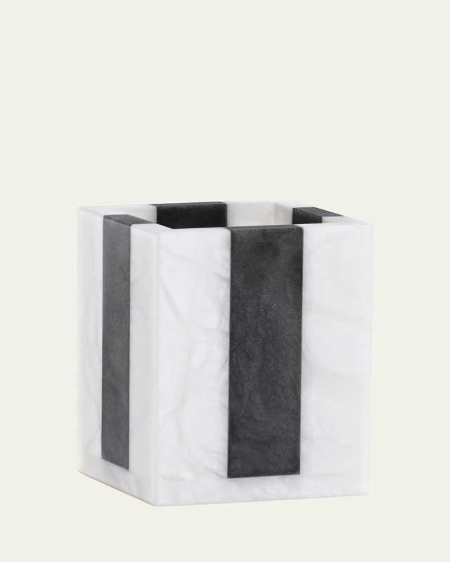Banda Alabaster Toothbrush Holder